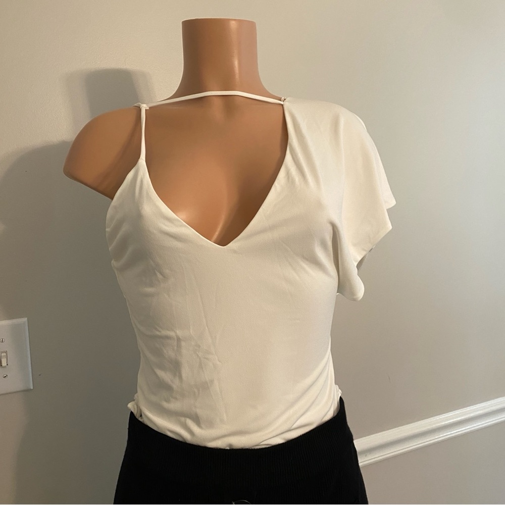 ZARA Asymmetrical Bodysuit
